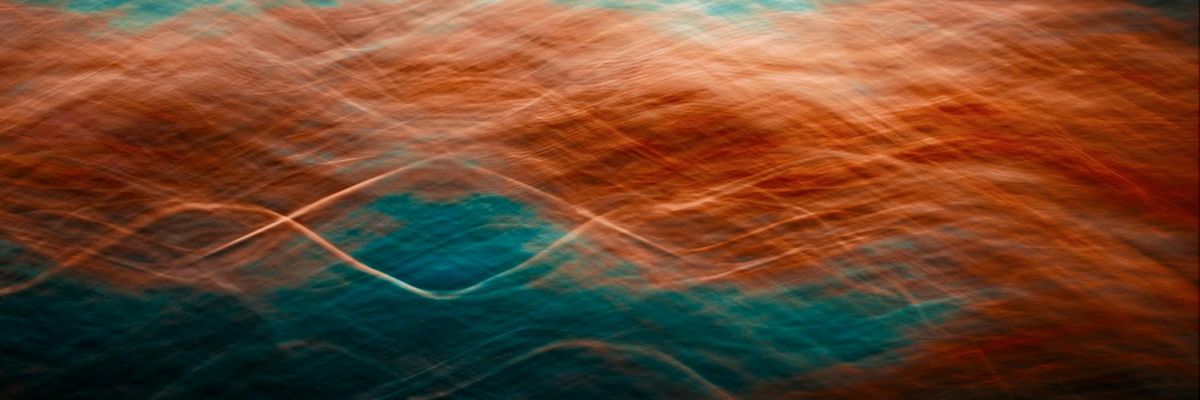 Abstract flow of energy showing broad application of practice